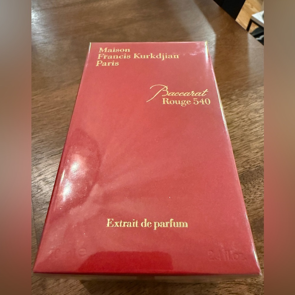 NIB Maison Francis Kurkdjian Paris Baccarat Rouge 540 2.4oz